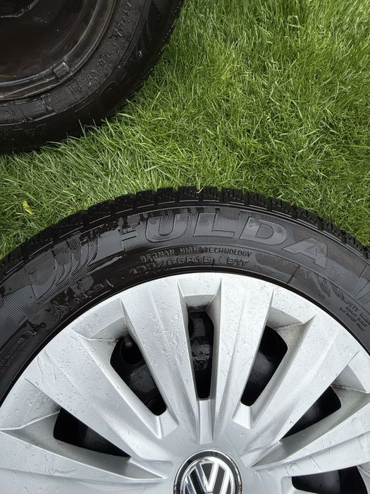 Set 4 cauciucuri de iarna+jante 195/65 r 15 FULDA