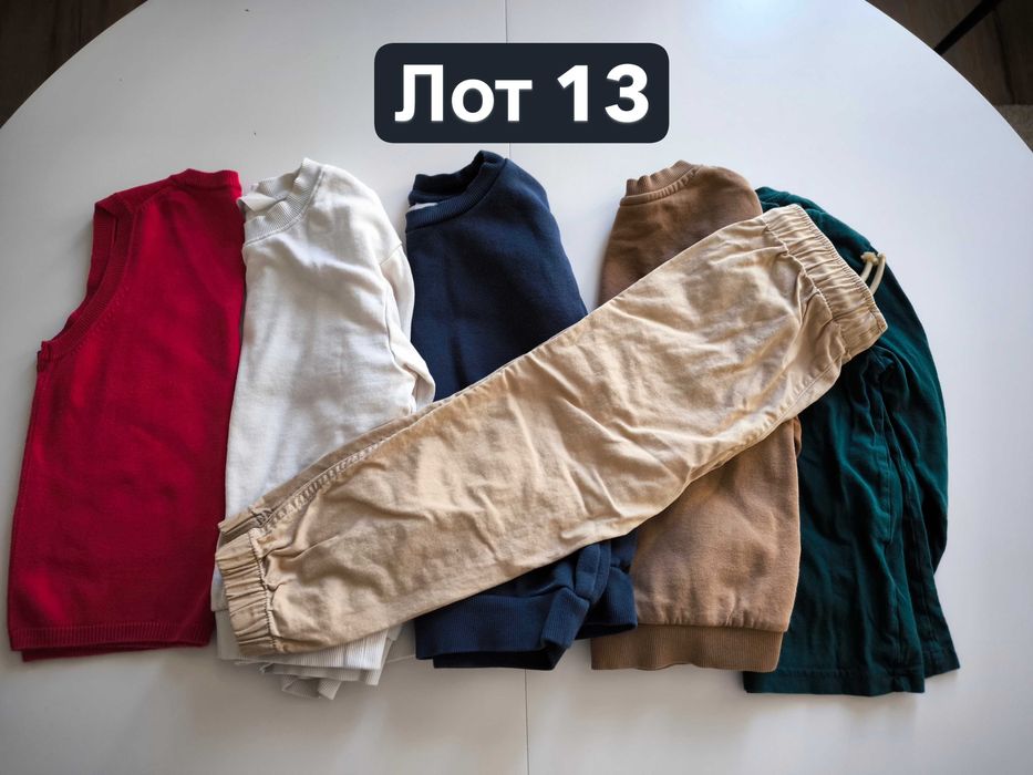 Лотове детски дрехи за момче 94-110 размер по 5€ 2 от 2