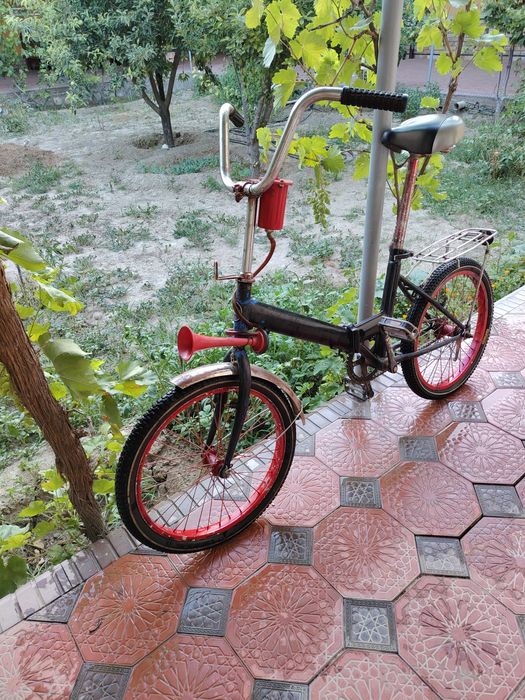 Velosiped KAMA qora qizil aralash