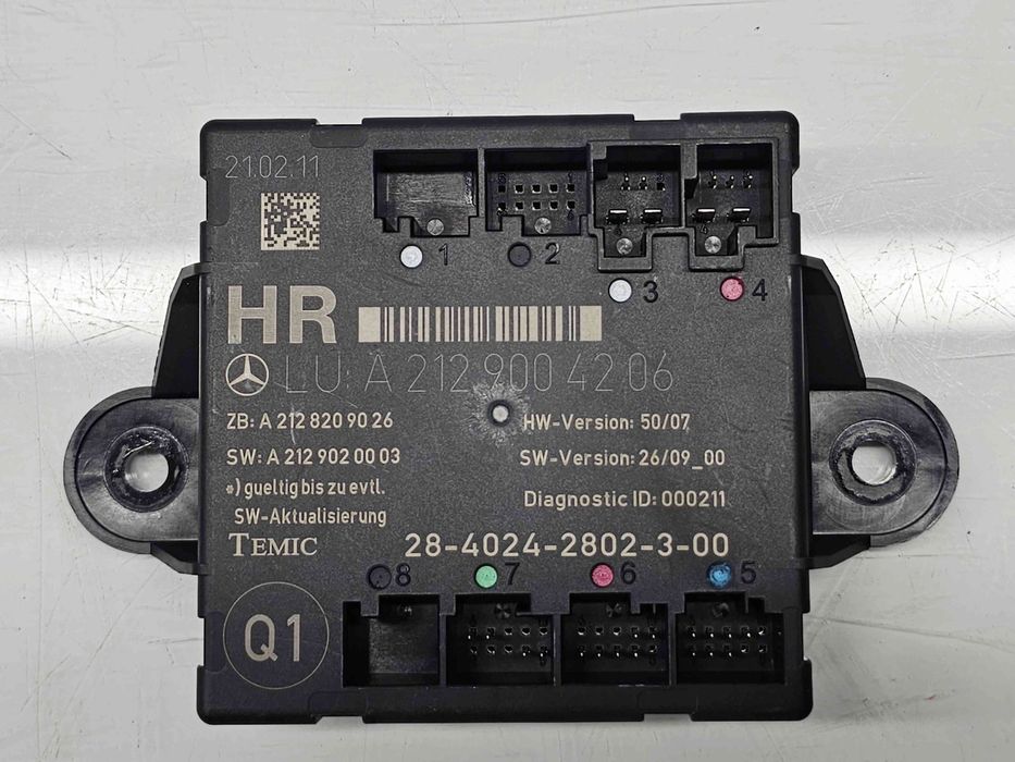 Modul confort Mercedes Clasa E (W212) AMG [Fabr 2009-2016] A212900420