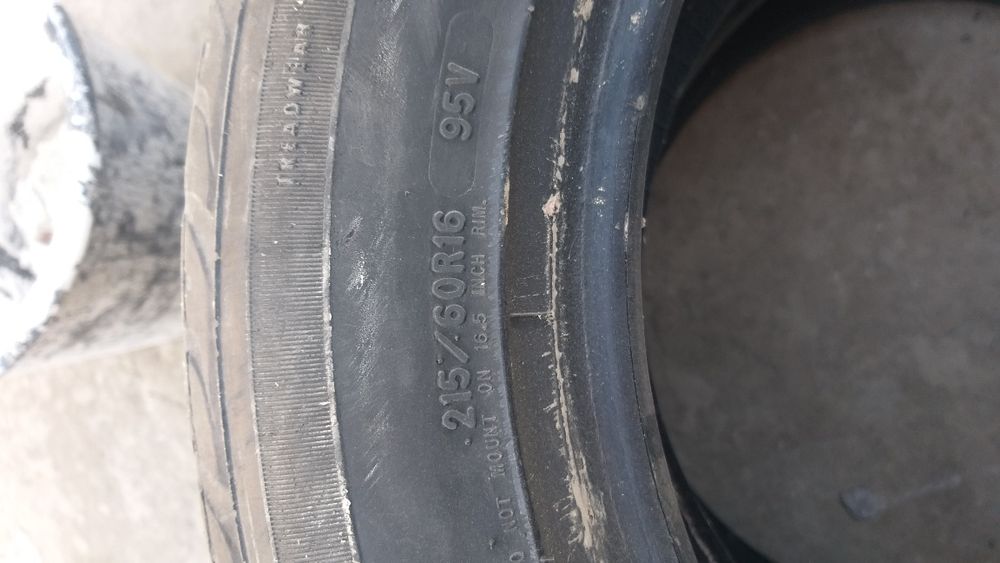 Летние шины 215/60/16