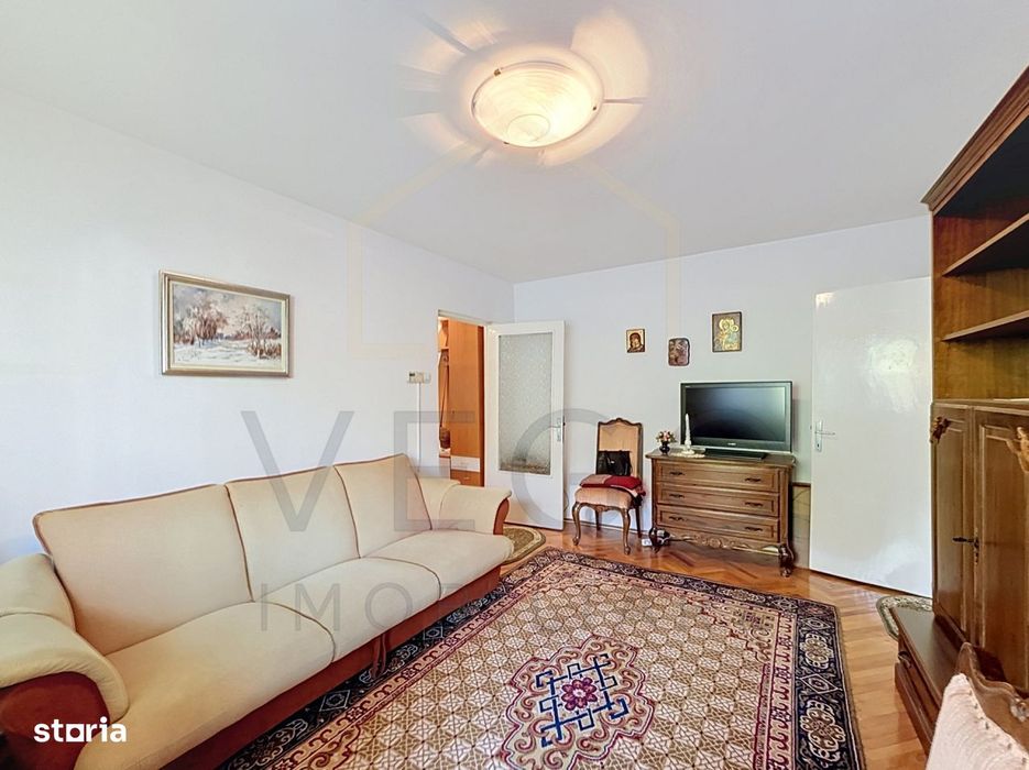 Apartament 3 camere, loc parcare, etaj intermediar, Grigorescu-Donath — fotografia 3
