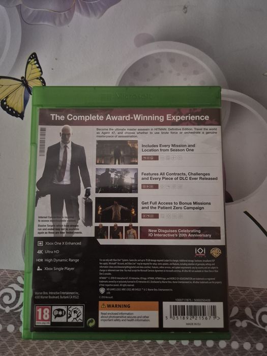 Hitman 1 si Hitman 2 Xbox one X/S