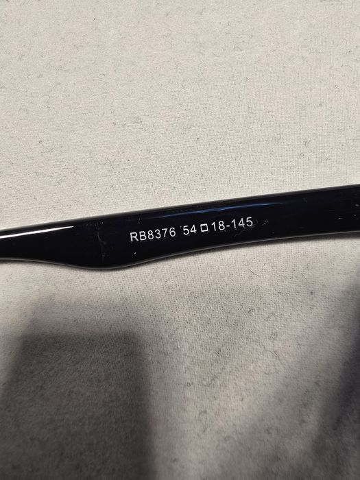Ochelari de soare polarizati Ray-Ban RB8376, Black, Made in Italy