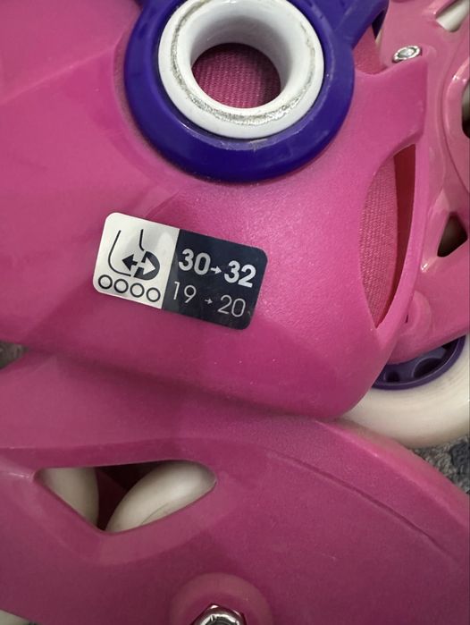 Детские ролики для девочки б/у