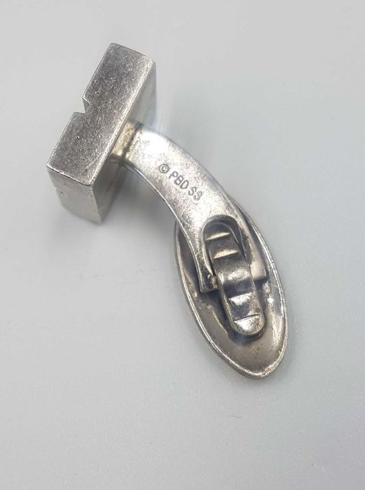 Butoni vintage din argint art deco