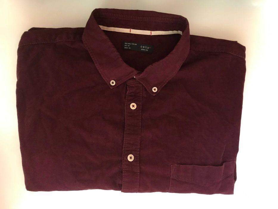 Vand set 7 buc_camasi  maneca lunga_bumbac_marimea XL-XXL
