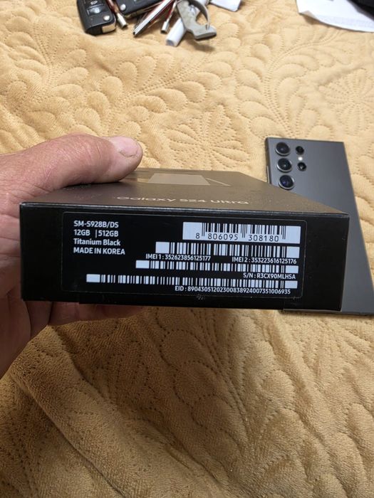 Vand Samsung S24 ULTRA 512GB