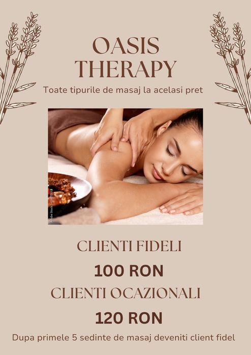 Masaj in Deva - Oasis Therapy