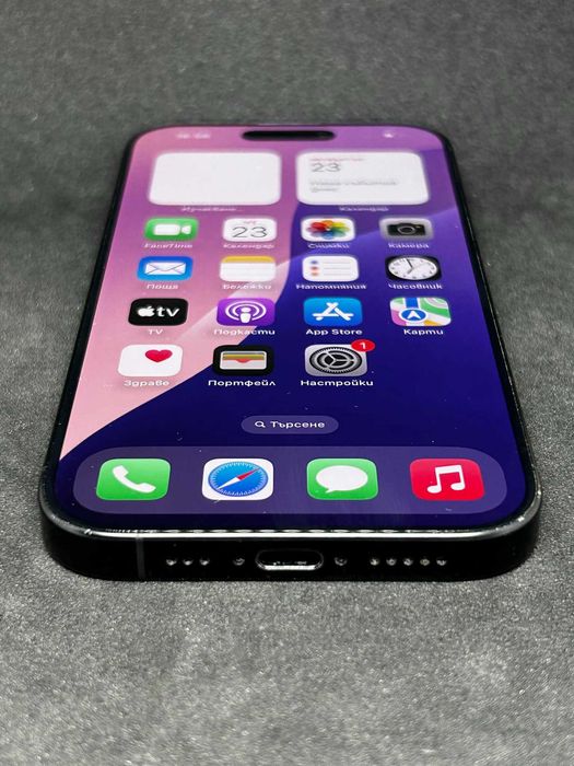 iPhone 16 Pro Black Titanium 128GB / Перфектен