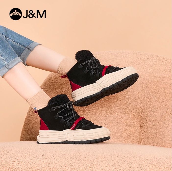 Фирменные зимние ботинки сапоги + подарок