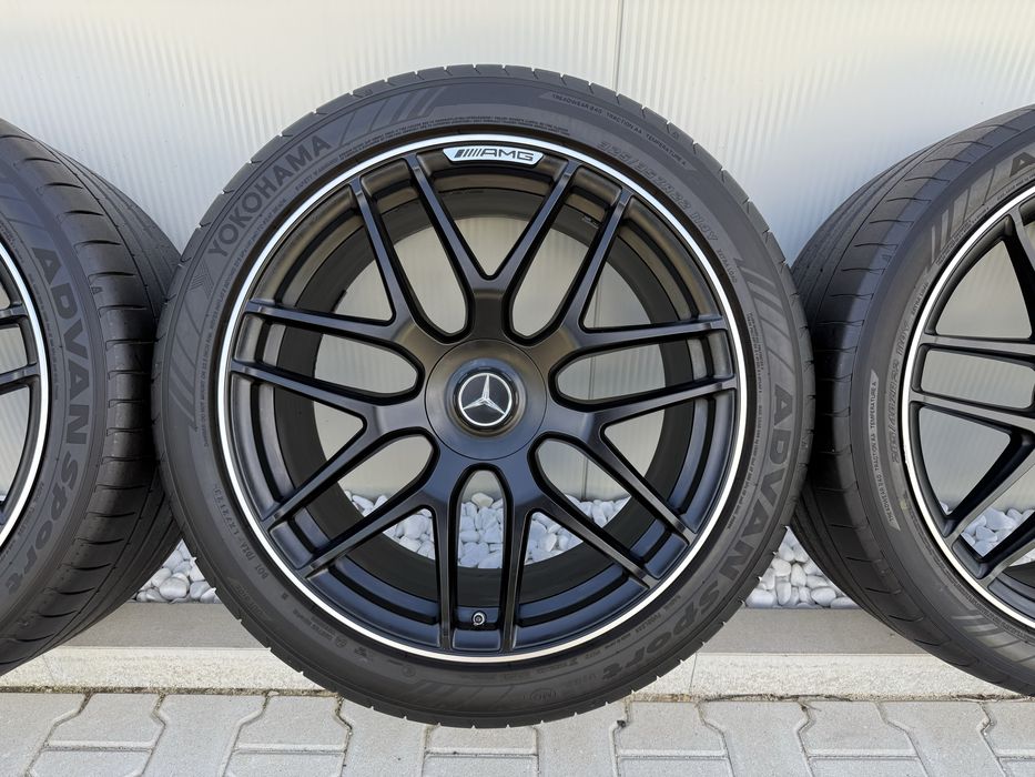 Оригинални джанти Мерцедес ГЛЕ 53 АМГ Mercedes GLE 63 AMG V167 22 цола спорт пакет Brabus пакет 63 AMG GLE 450d фейслифт гуми 285/40R22 325/35R22 bbs