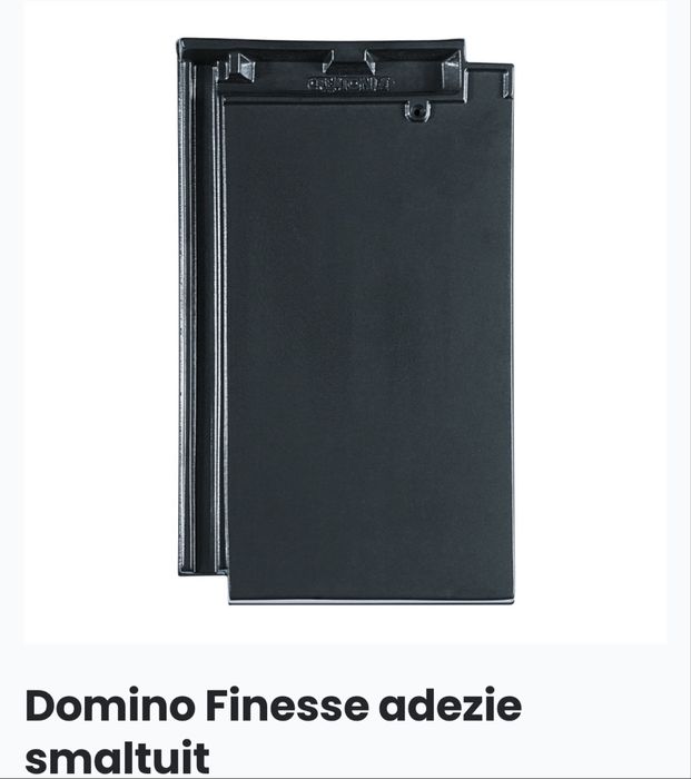 Vând tigla ceramica Creaton  Domino ardezie smaltuit