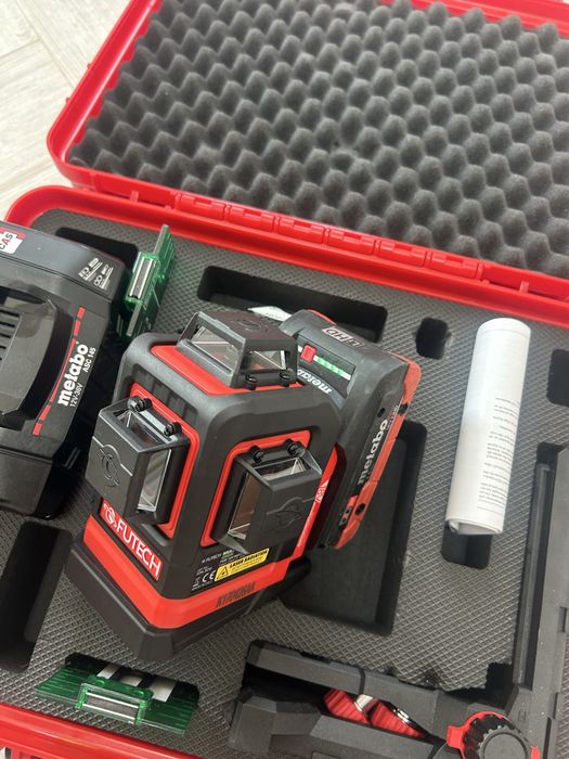 Futech Multicross 3D 18V max laser 3 pante