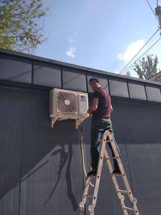 Установка кондиционеpa Master chilonzor