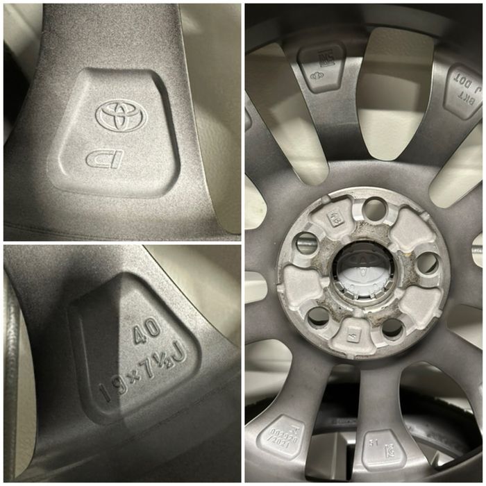 Jante NOI 19 ORIGINALE Toyota Rav4 Vara 235/55/19 Lexus Rav 4 Hybrid Bridgestone