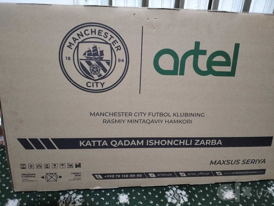 Yangi hali ochilmagan 32 lik Smart Artel TV