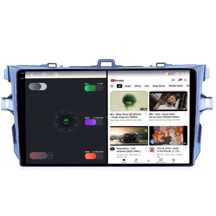 Navigatie Toyota Corolla 2006 - 2013, 2GB 4GB 8GB Garantie Camera