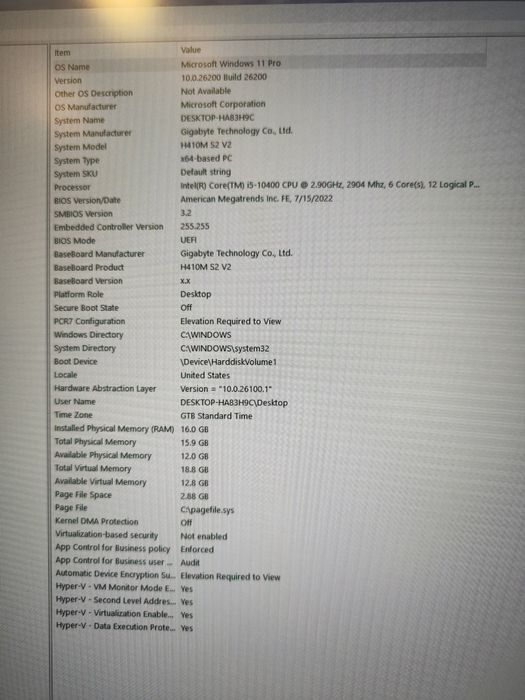 PC Gaming i5-10400 16GB DDR4 RX 6600 8GB