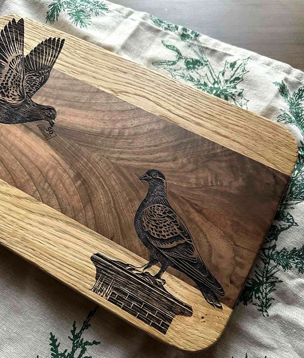 Ръчно изработени дъски за мезета, подноси изделия от дърво