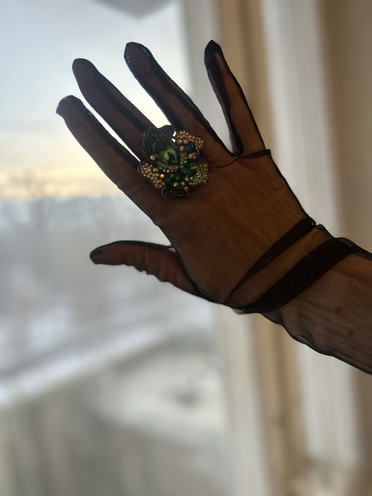 Крупное эффектное кольцо на любой размер