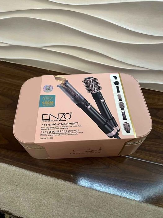 Фен-Стайлер ENZO Professional 7-в-1, Модель: EN-760. Оптом/В Розницу