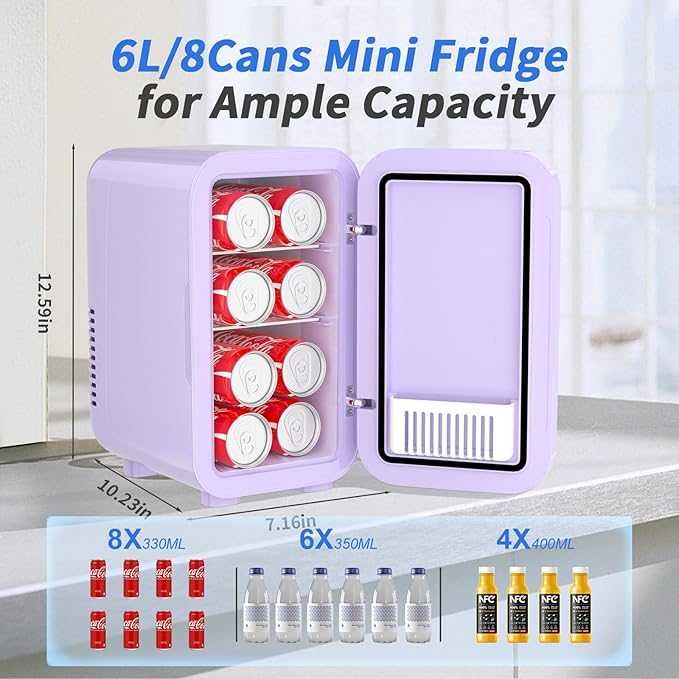 Мини хладилник Yashe MFA-6L-H