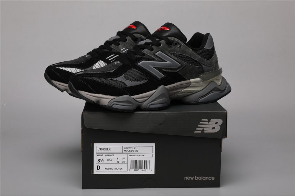 New Balance 9060 Black Castlerock U9060BLK