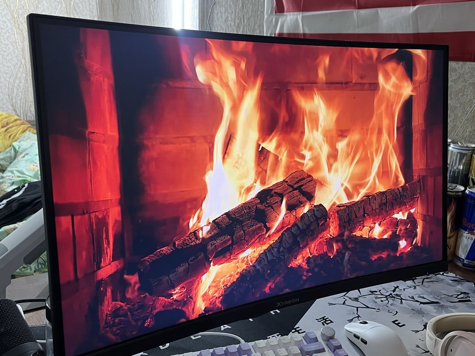 Монитор 27" XTREON XT2769VD черный изогнутый