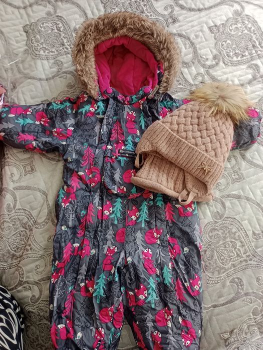 Зимний комбинезон на девочку
