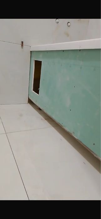 Укладка       кафеля.