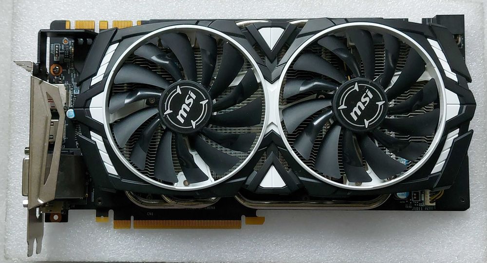 Placa video MSI GeForce GTX 1070 Armor OC 8GB GDDR5 256-bit