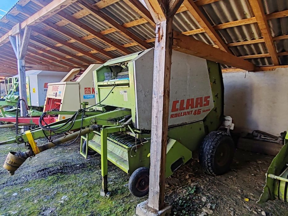 Claas rollant 46 silage presa balotiera krone welger