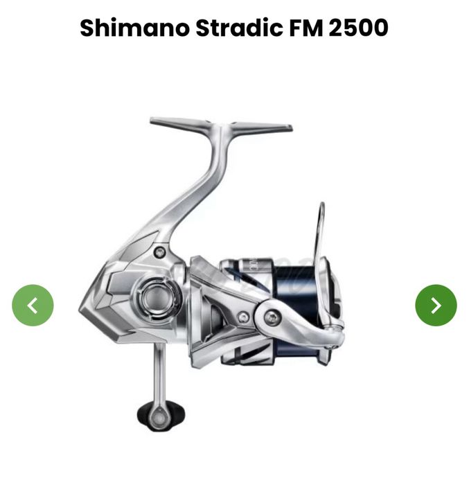 Mulineta shimano stradic FM 2500 / mulineta spinning shimano / stradic