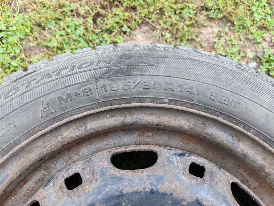 Cauciucuri+jante Skoda Fabia 185/60 R14