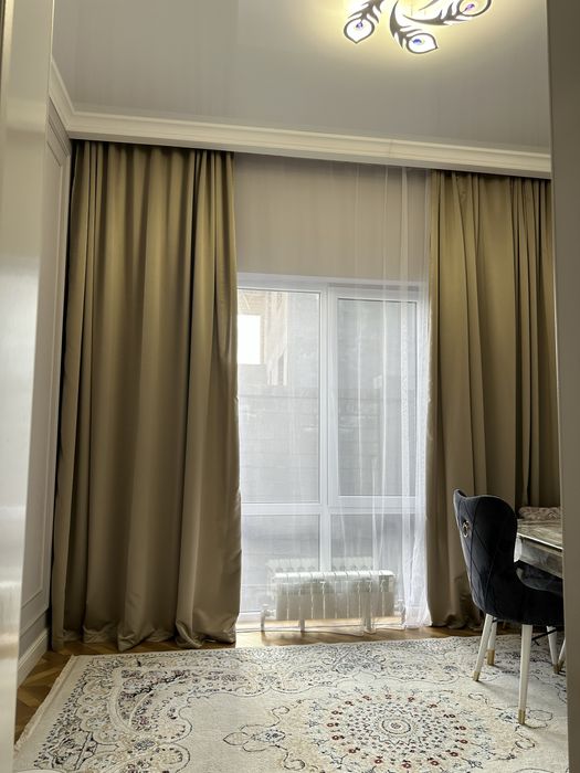 Продается штор и тюль комплект