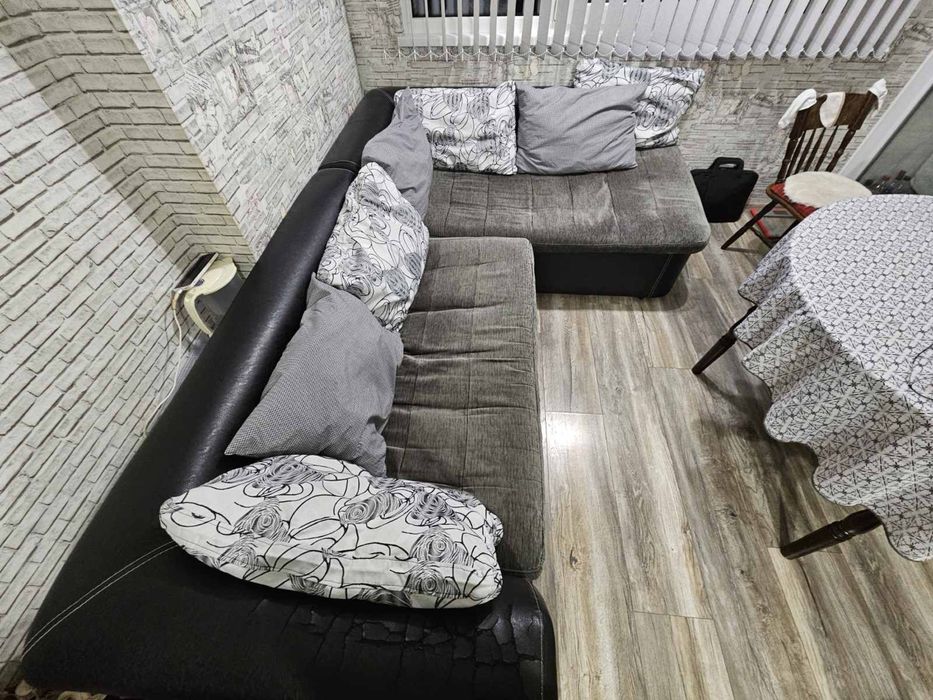 Ъглов Диван - разтегателен