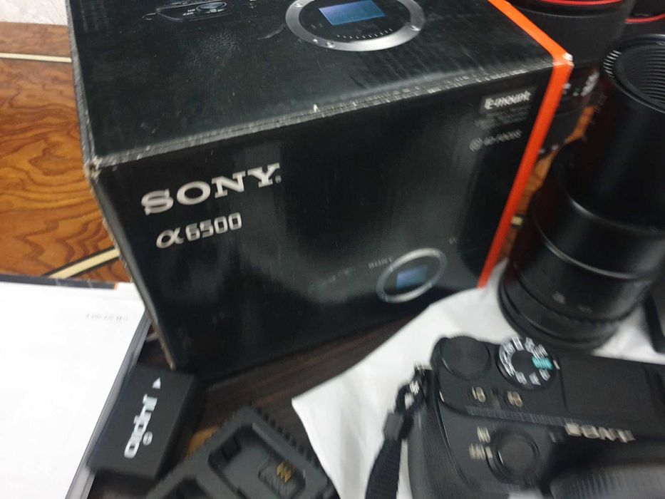 Сони 6500 с обь 18-135 два аккум