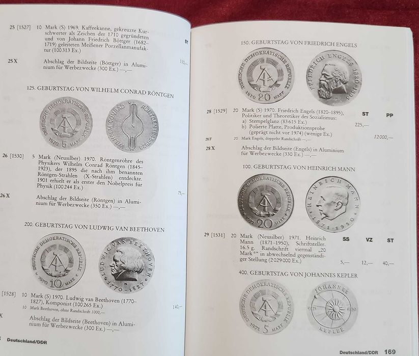 Каталог - немски монети / Kleiner Deutscher Münzkatalog