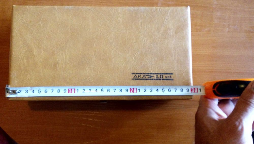 Кутия кожена с метална рамка AKA LD Set