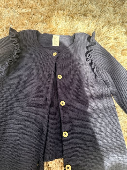 Cardigan H&M, bleumarin