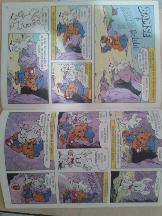 Revista de benzi desenate romaneasca Bamse an 1994 foarte RARA