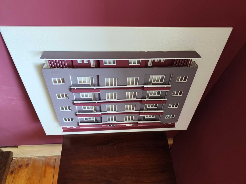 Макет на Соц блок , фасада 2