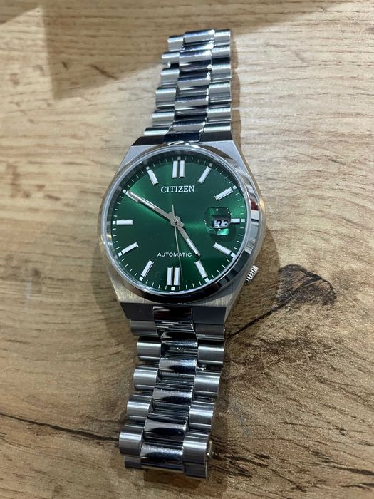 Ceas Citizen Tsuyosa - Elegant Green 40mm - purtat putin - stare foarte buna
