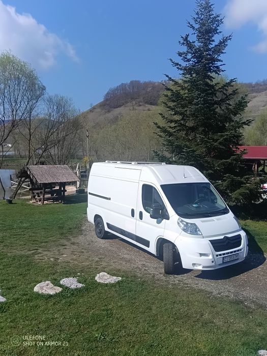 Vând duba Citroen jumper 2.2 hdi 120 hp conversie în autorulotă