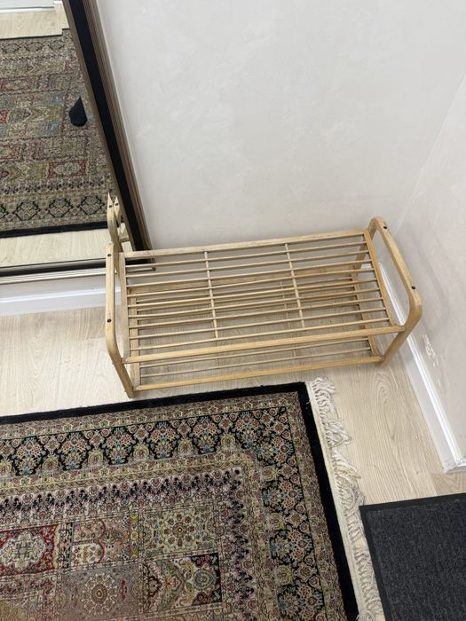 Обувница деревянная