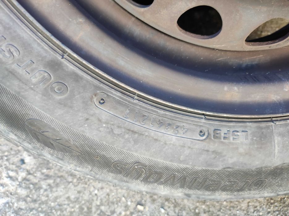 Гуми+ джанти  165/70 13 Kumho 23дот