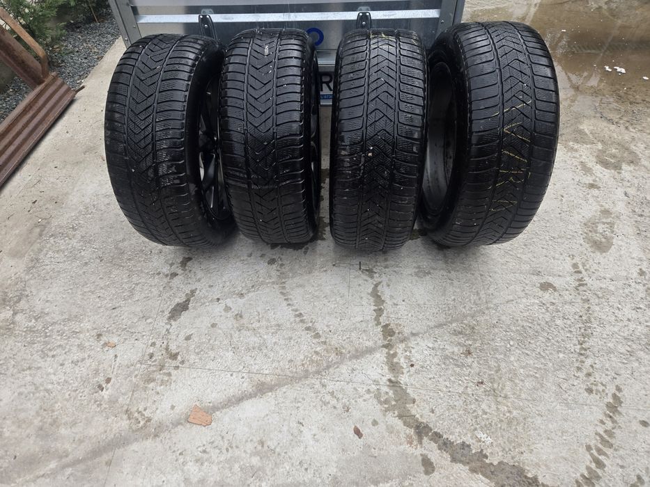 Jante BMW originale X5 - X6 fara nici o zgârietura + anvelope iarna +