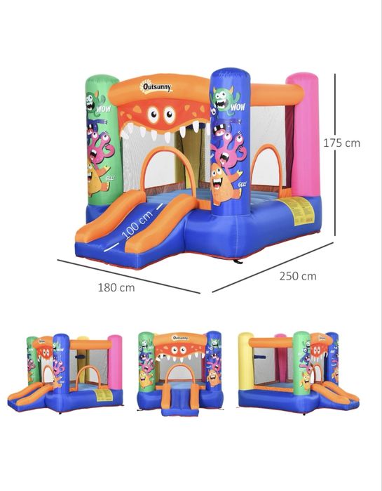 Tobogan Tren XXL / Castel / tobogan gonflabil copii Jumping Fun