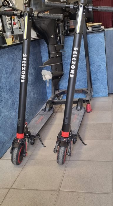 Електрически скутер тротинетка голяма малка гума Bluetooth ток зарядно